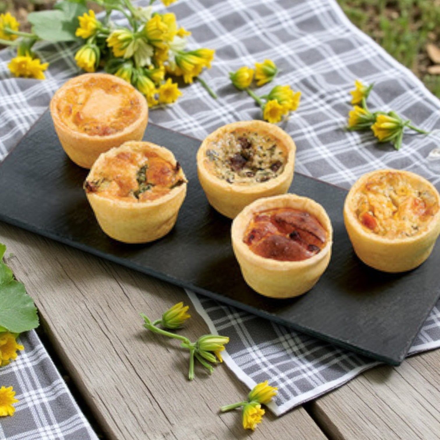 Sysco Imperial Assorted Mini Quiche –  100 Count Per Case