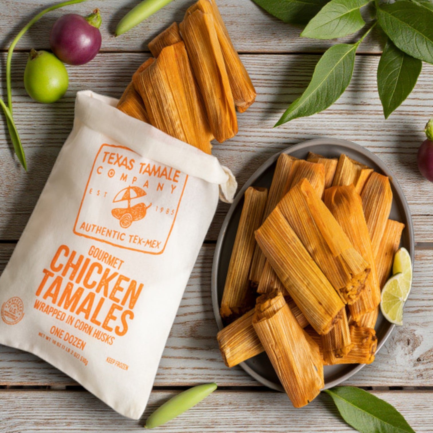 Texas Tamale Company® Chicken Tamales – 12 Count (4 Packs)