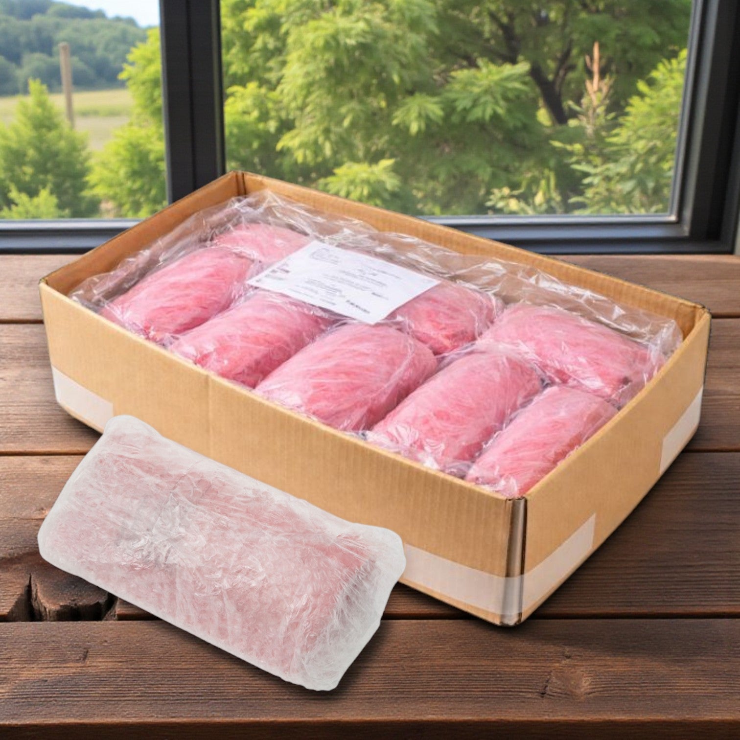 Anova Yellowfin Tuna Loin – Clear Smoked, 5–10 lb (30 lb Case)