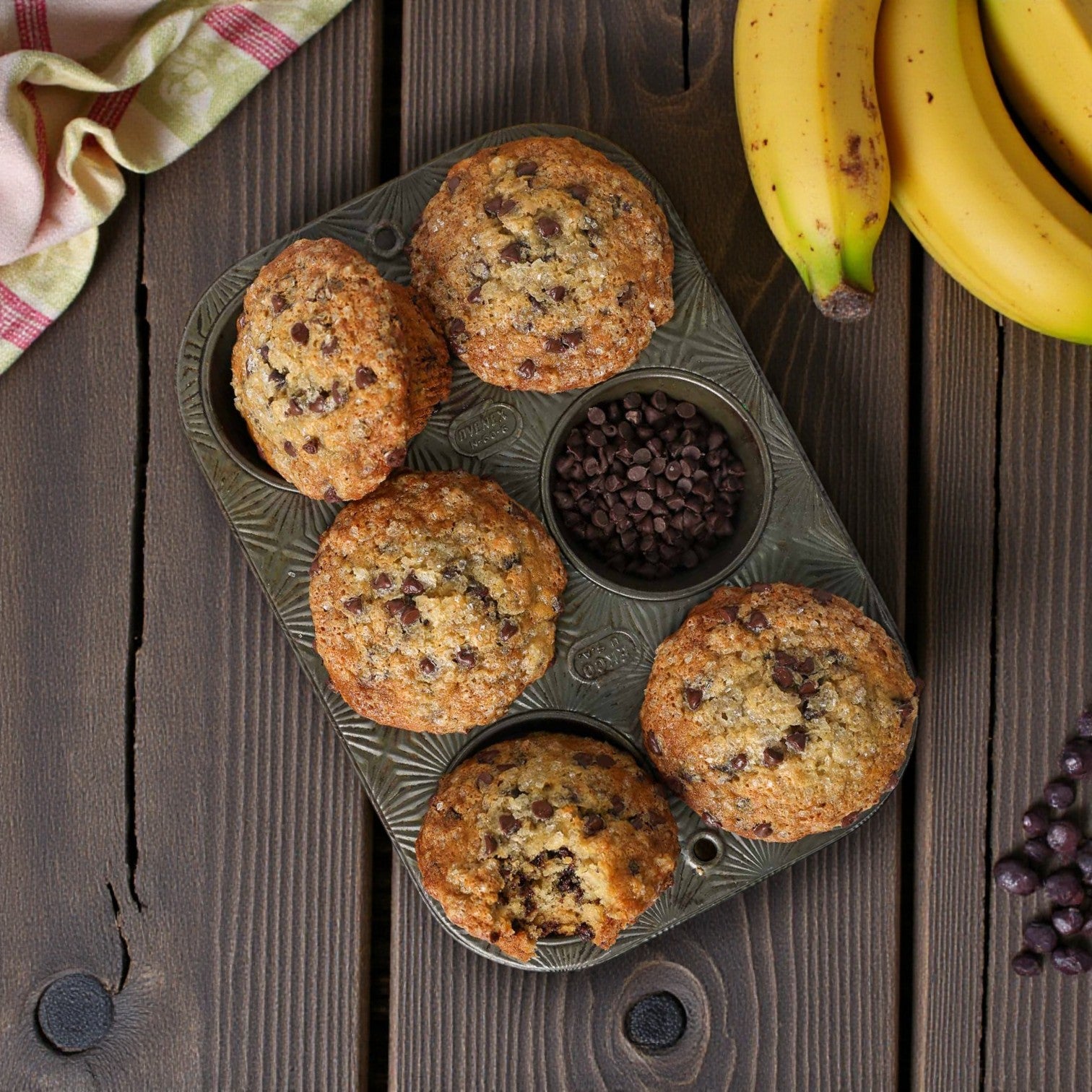 Veggies Made Great Banana Chocolate Chip Muffins – 6 Count