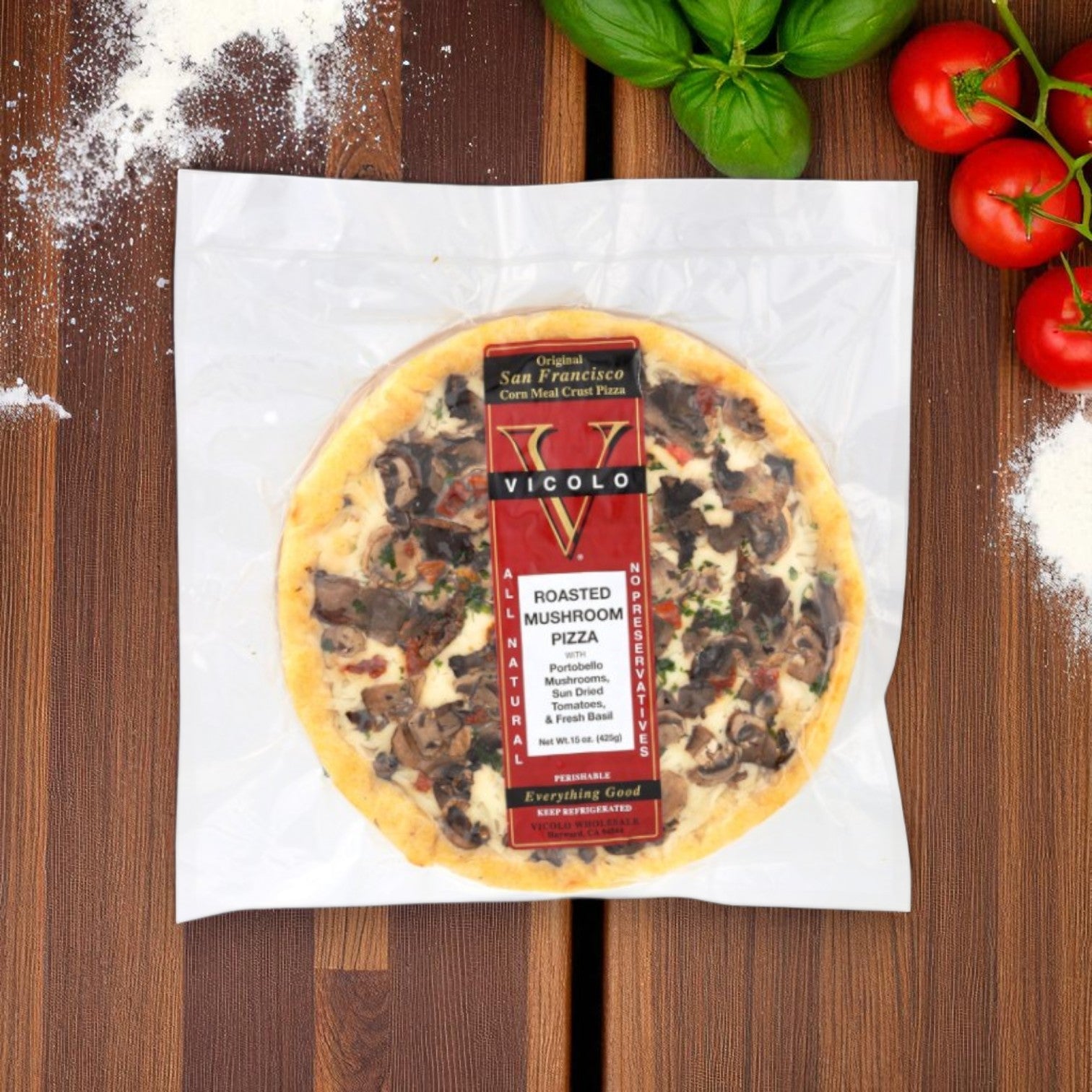 Vicolo Cornmeal Crust Pizza 4-Pack Combo – Gourmet Handcrafted Pizzas