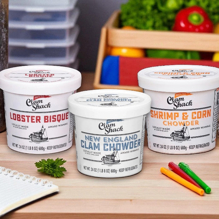 Blount Clam Shack- 3 Item Best Seller Combo! 24 oz each- 3 Items Total!