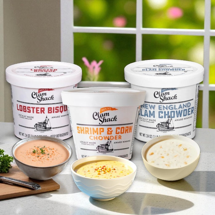 Blount Clam Shack- 3 Item Best Seller Combo! 24 oz each- 3 Items Total!