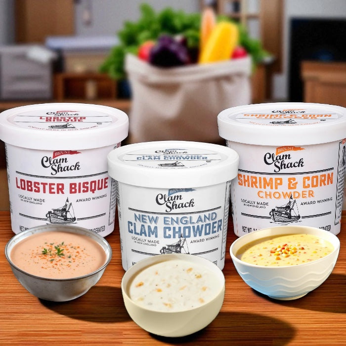 Blount Clam Shack- 3 Item Best Seller Combo! 24 oz each- 3 Items Total!