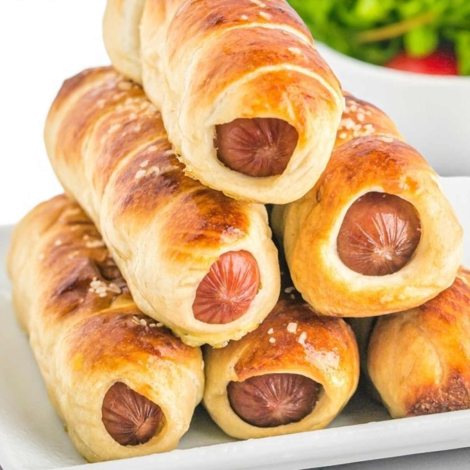 Nathan's Famous Beef Pretzel Dogs – 40 Count, 1 Case