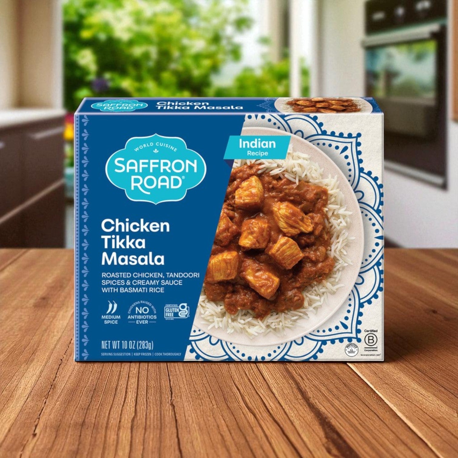 Saffron Road Frozen Dinner 5-Pack Combo – Indian & Asian-Inspired Meals (Gluten-Free)
