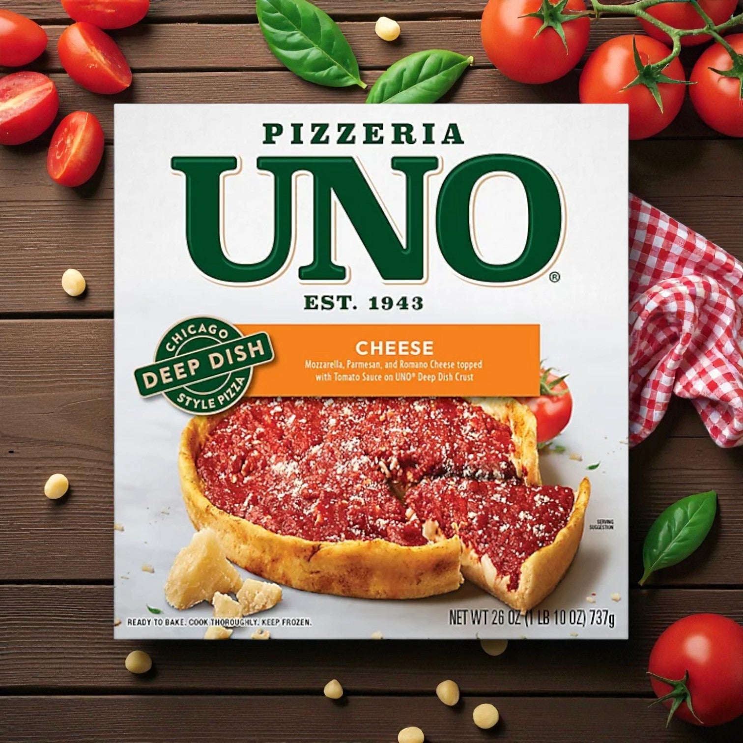 Devanco Foods 6-Pack Gyro Kit (2.47 lbs) + Giordano’s 10" Stuffed Deep Dish Pizza + Uno Chicago Style Deep Dish Cheese Pizza (26 oz)
