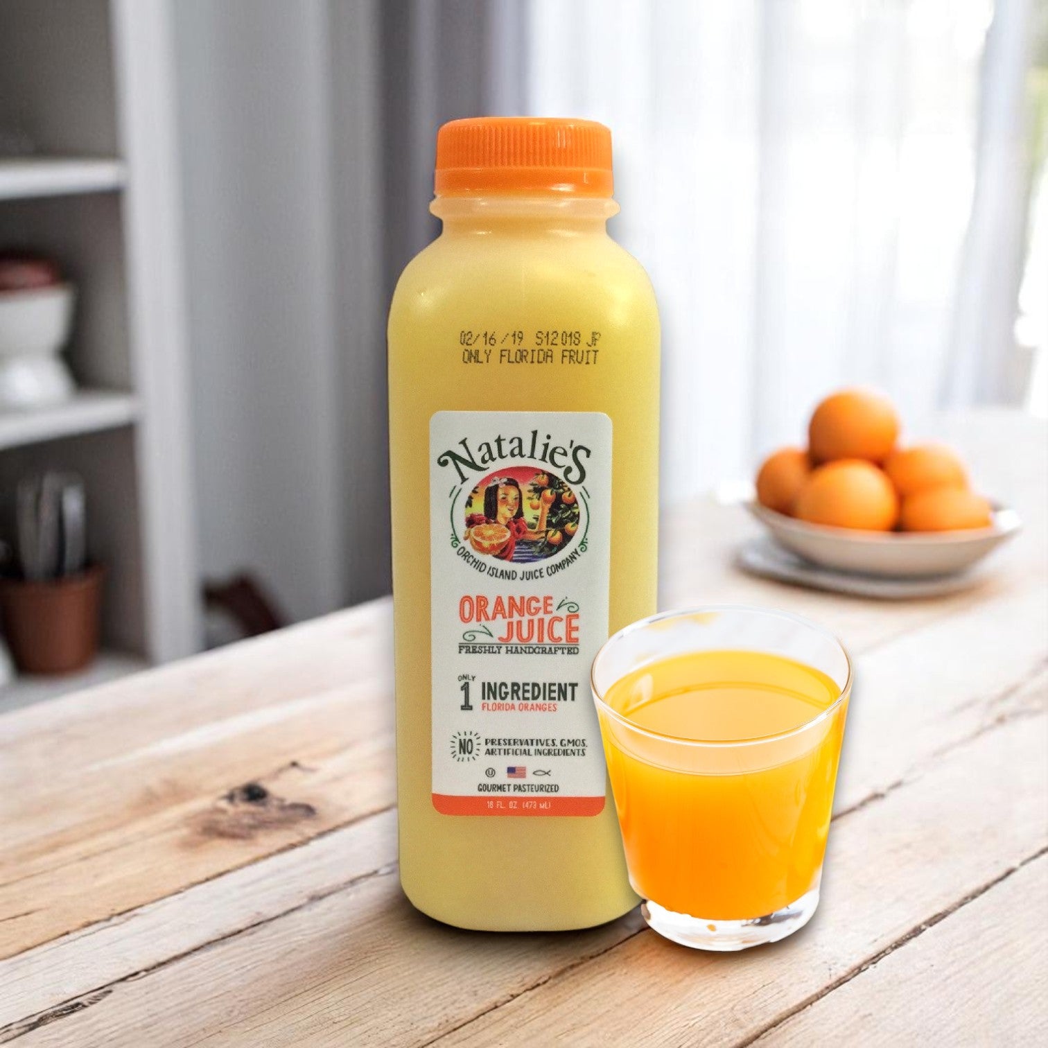 Natalie’s Orchid Island Juice – Grapefruit Fresh (Lightly Pasteurized) 6/12 OZ