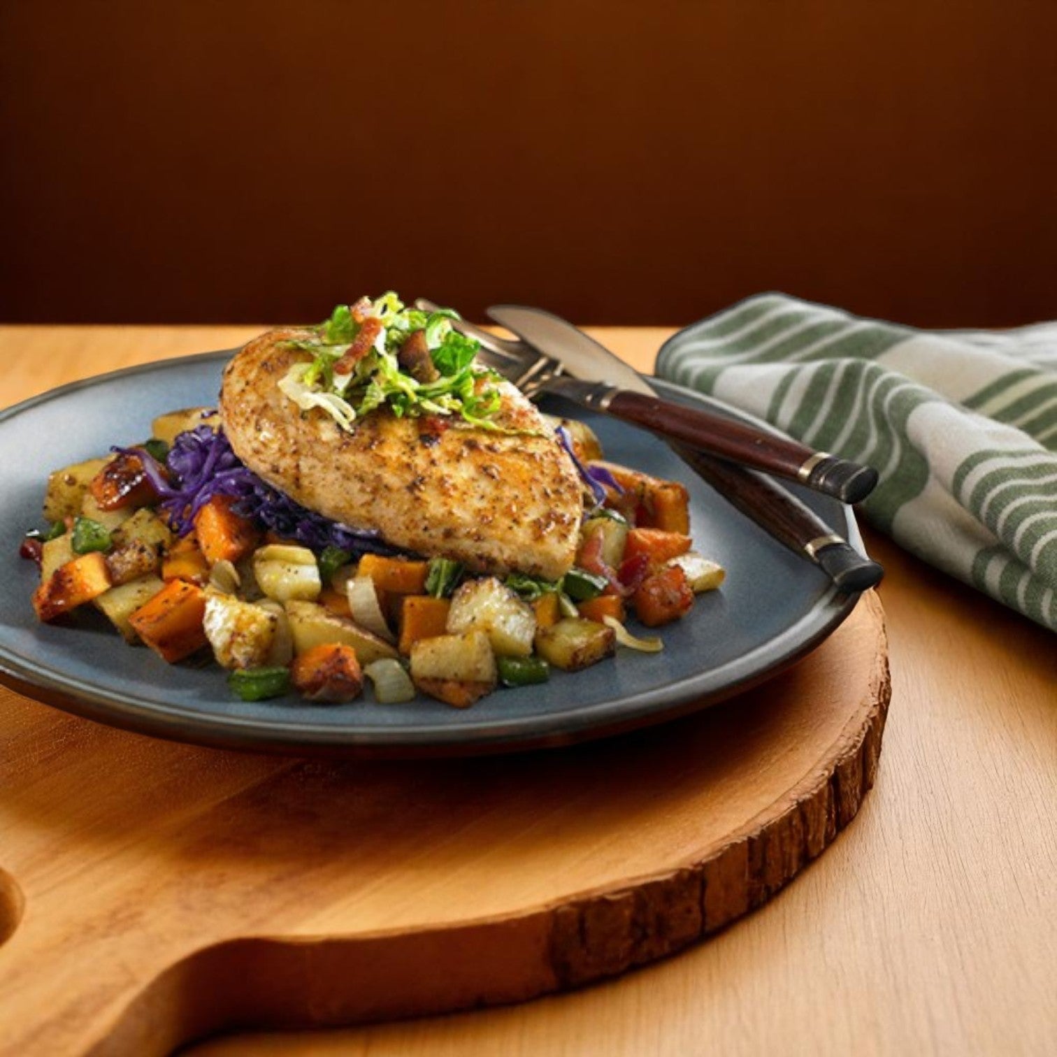 Coleman Natural Meat Chicken Breast Individually Frozen Boneless-Skinless Marinated (No Antibiotics Ever, Halal) - 27/6 oz