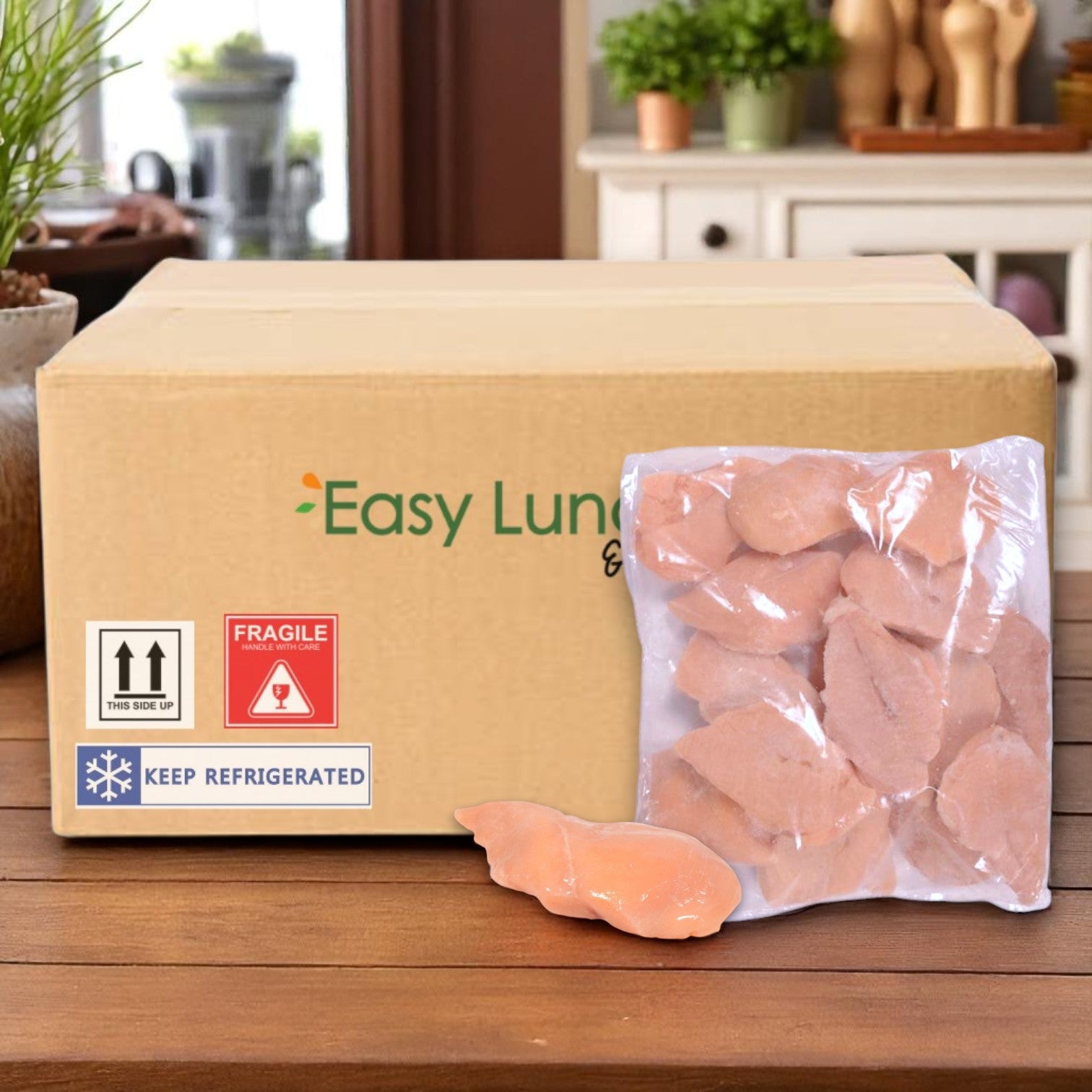 Coleman Natural Meat Chicken Breast Individually Frozen Boneless-Skinless Marinated (No Antibiotics Ever, Halal) - 27/6 oz