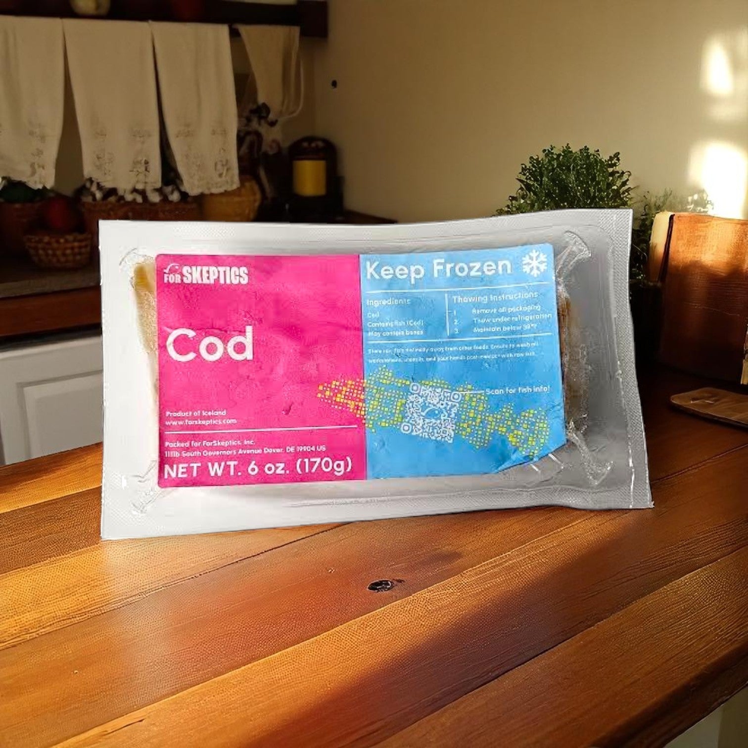 For SKEPTICS Cod, 6 oz.