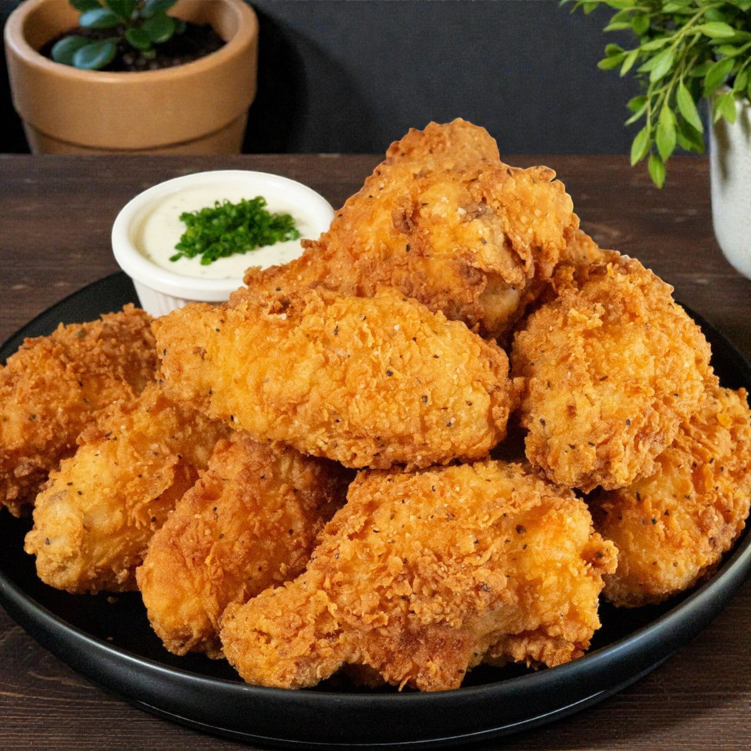 Tyson Chicken Wing Stingers – Pre-Cooked 1st & 2nd Joints (3 × 5 lb)