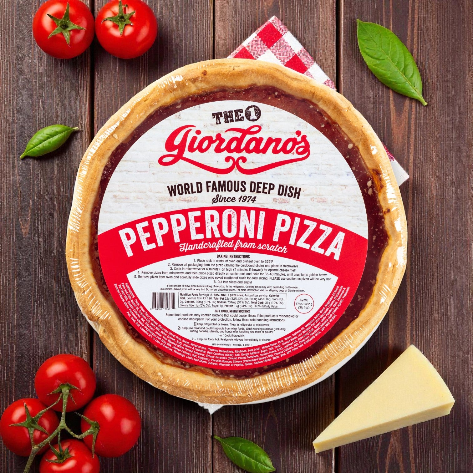Devanco Foods 6-Pack Gyro Kit (2.47 lbs) + Giordano’s 10" Stuffed Deep Dish Pizza + Uno Chicago Style Deep Dish Cheese Pizza (26 oz)