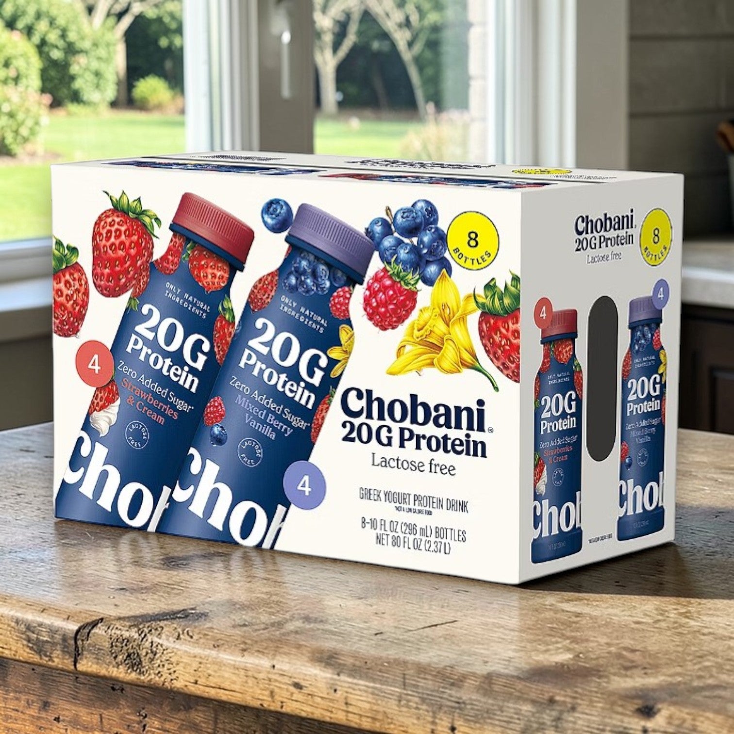 Chobani Complete Protein Drink – 8 Pack (10 fl oz Each)