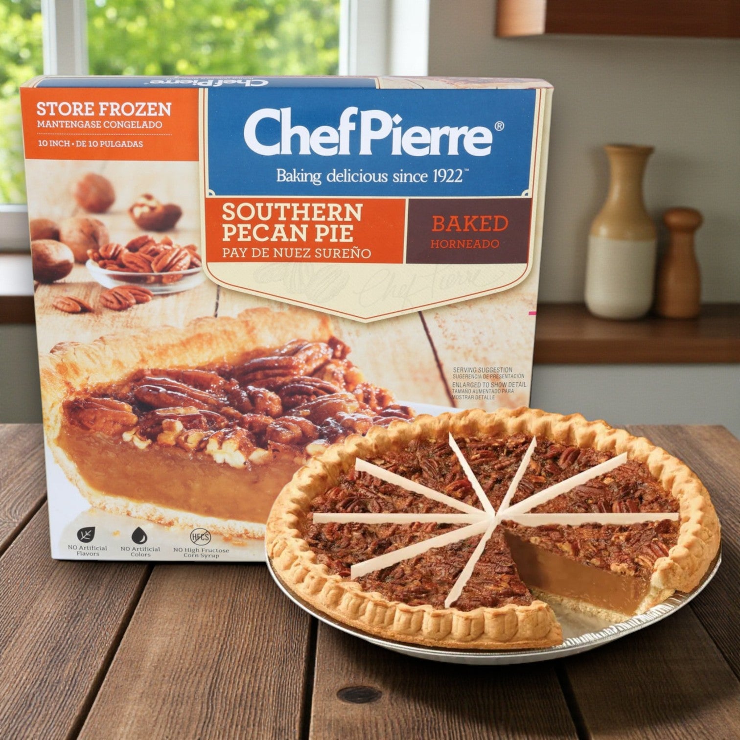 Chef Pierre Pre-Baked Southern Pecan Pie, 36 oz.