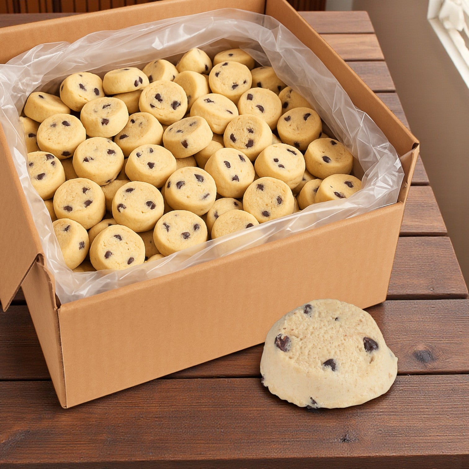 Otis Spunkmeyer Dough Cookie Chocolate Chip, 320/1 oz.