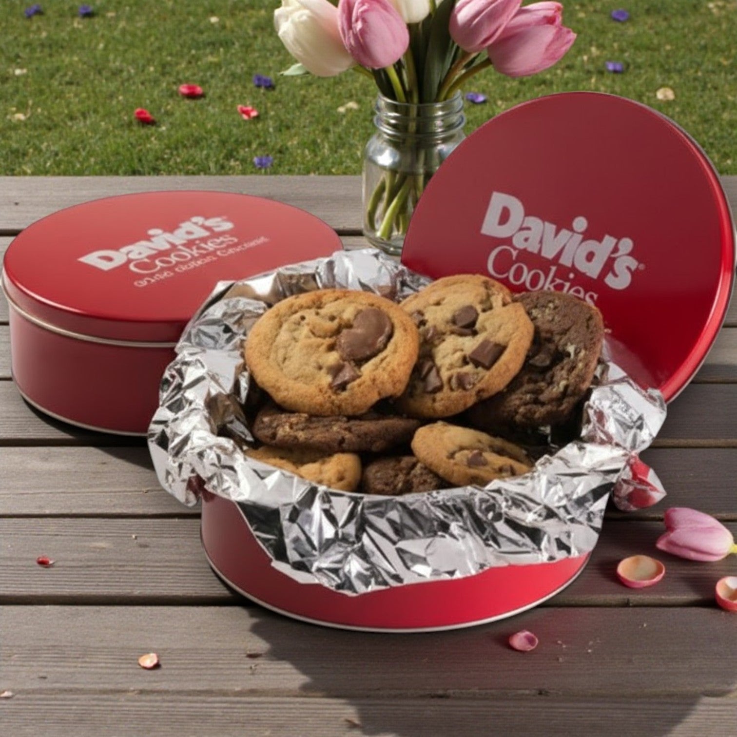 Frozen David’s Cookies – Triple Chocolate Cookie Dough, 4.5 oz Each (45 Count)