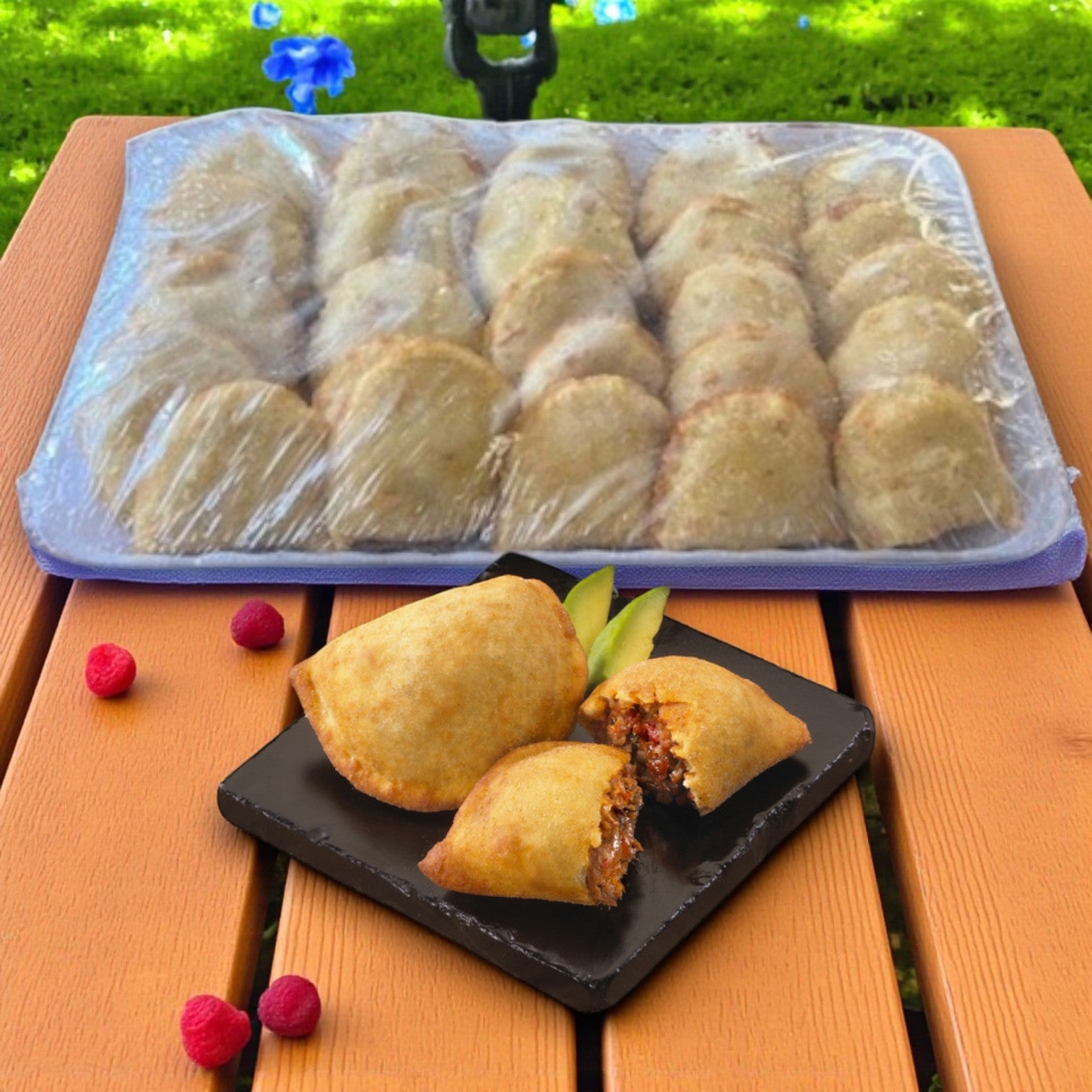 Sysco Imperial Beef Empanadas –4 (25 Count Bags) 100 Total Count Per Case