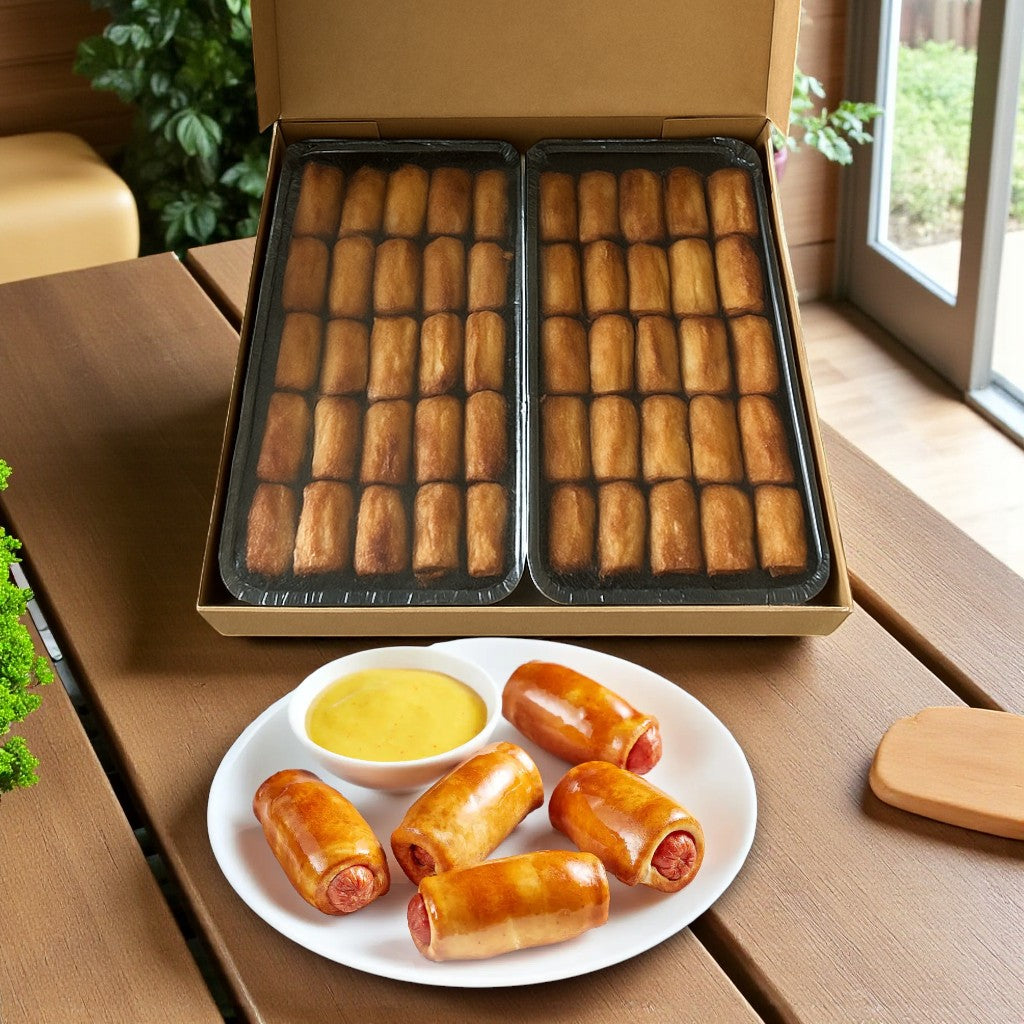 Pretzel Dogs – Molly's Kitchen -100 Count (Parbaked, 0.6 oz Each)