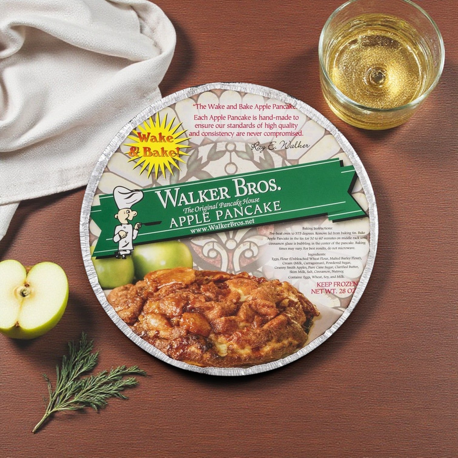 Walker Bros Apple Pancake – 28 oz