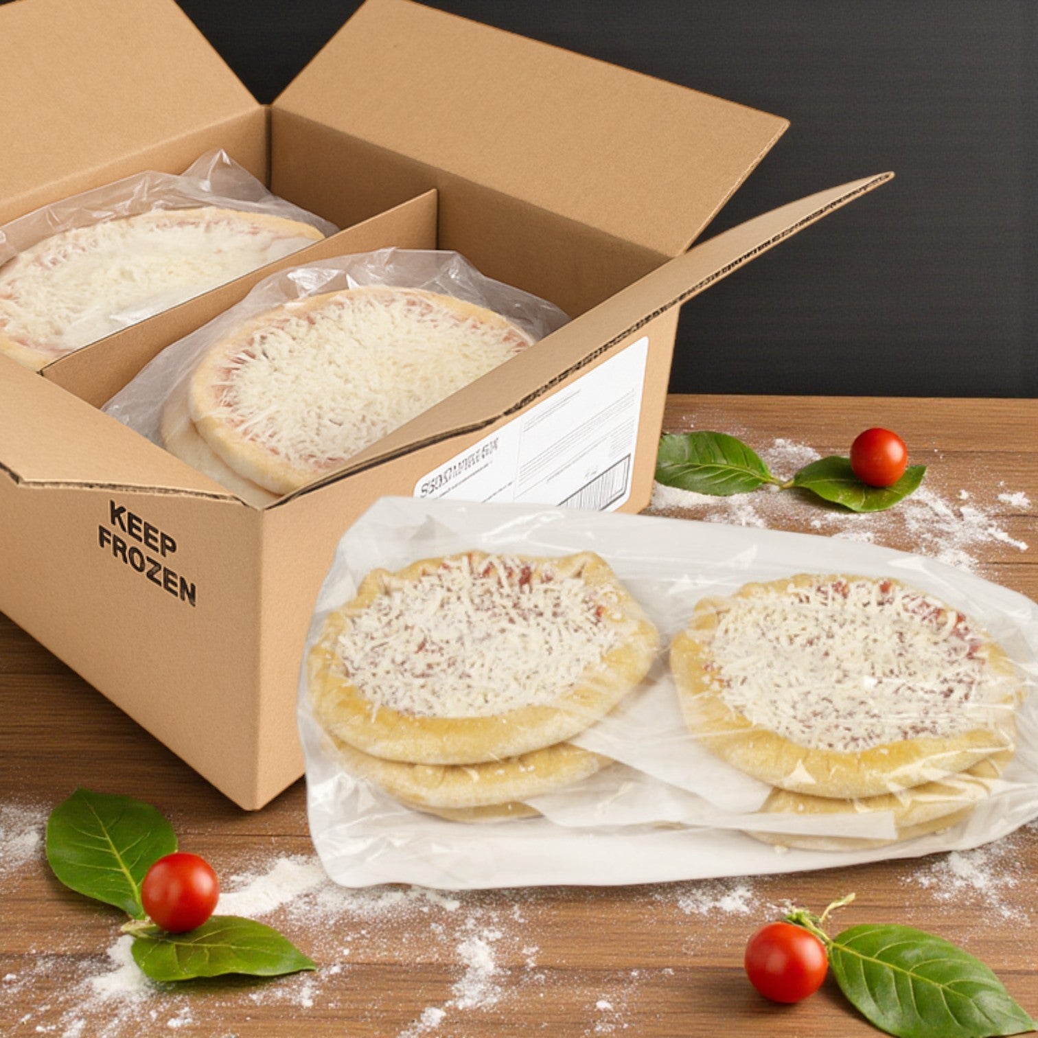 Villa Prima Cheese Pizza, Scratch Ready 8" (24/8 in Case)