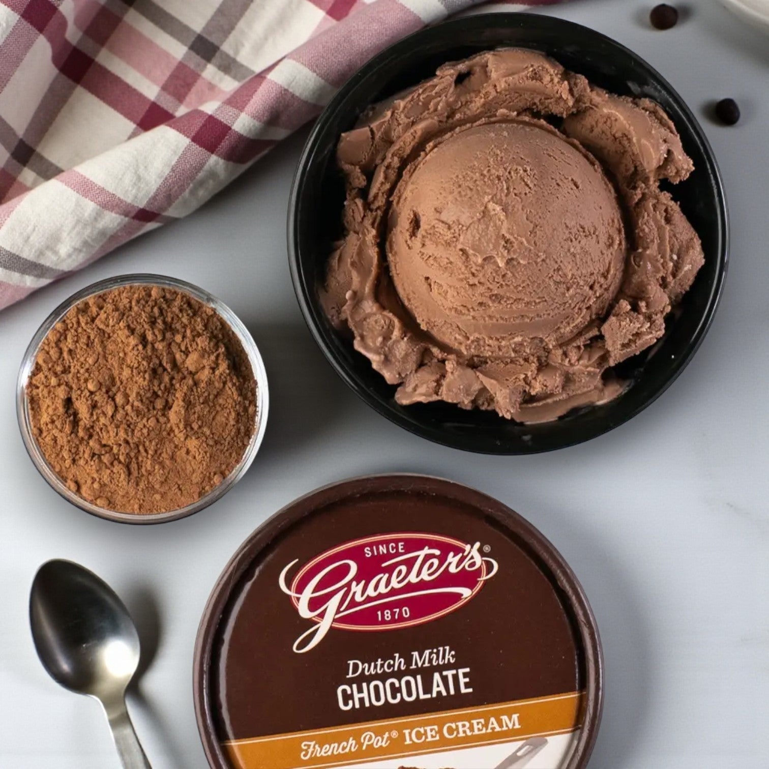 Graeter’s Double Chocolate Chip Ice Cream – 1 Pint