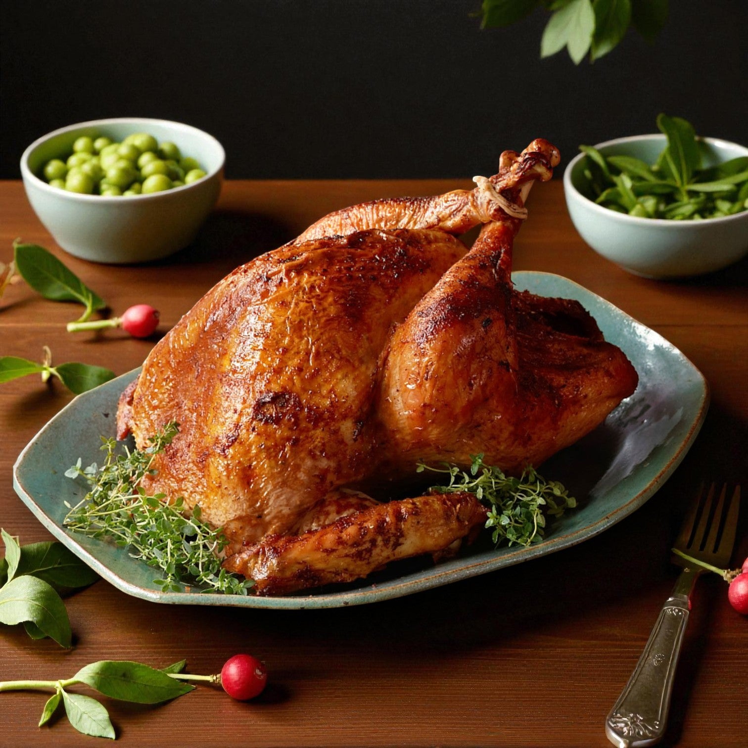 Fresh Organic Hen Turkey β Approx. 14 lbs