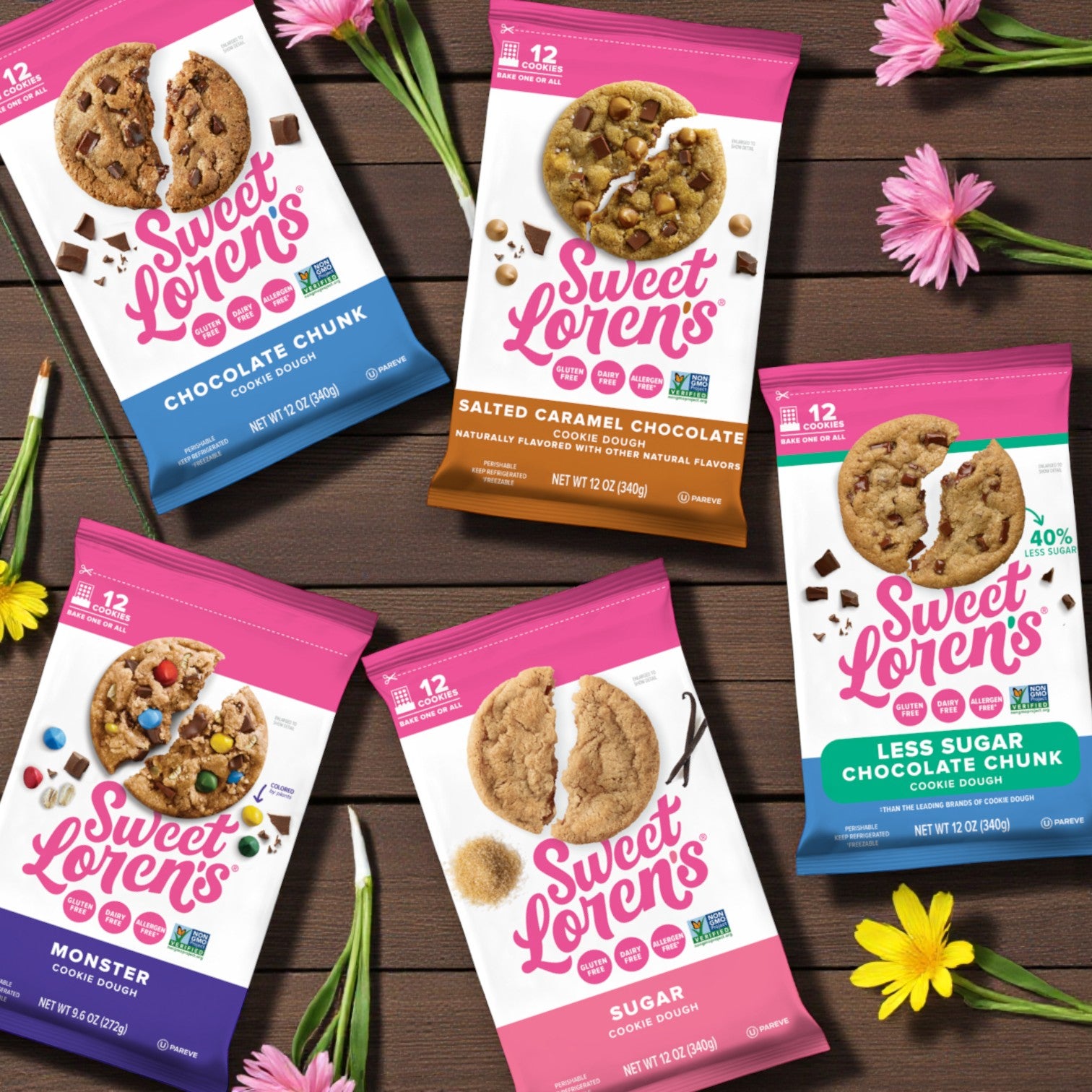 Sweet Loren’s Ultimate Cookie Dough Variety Pack (Gluten‑Free & Vegan)