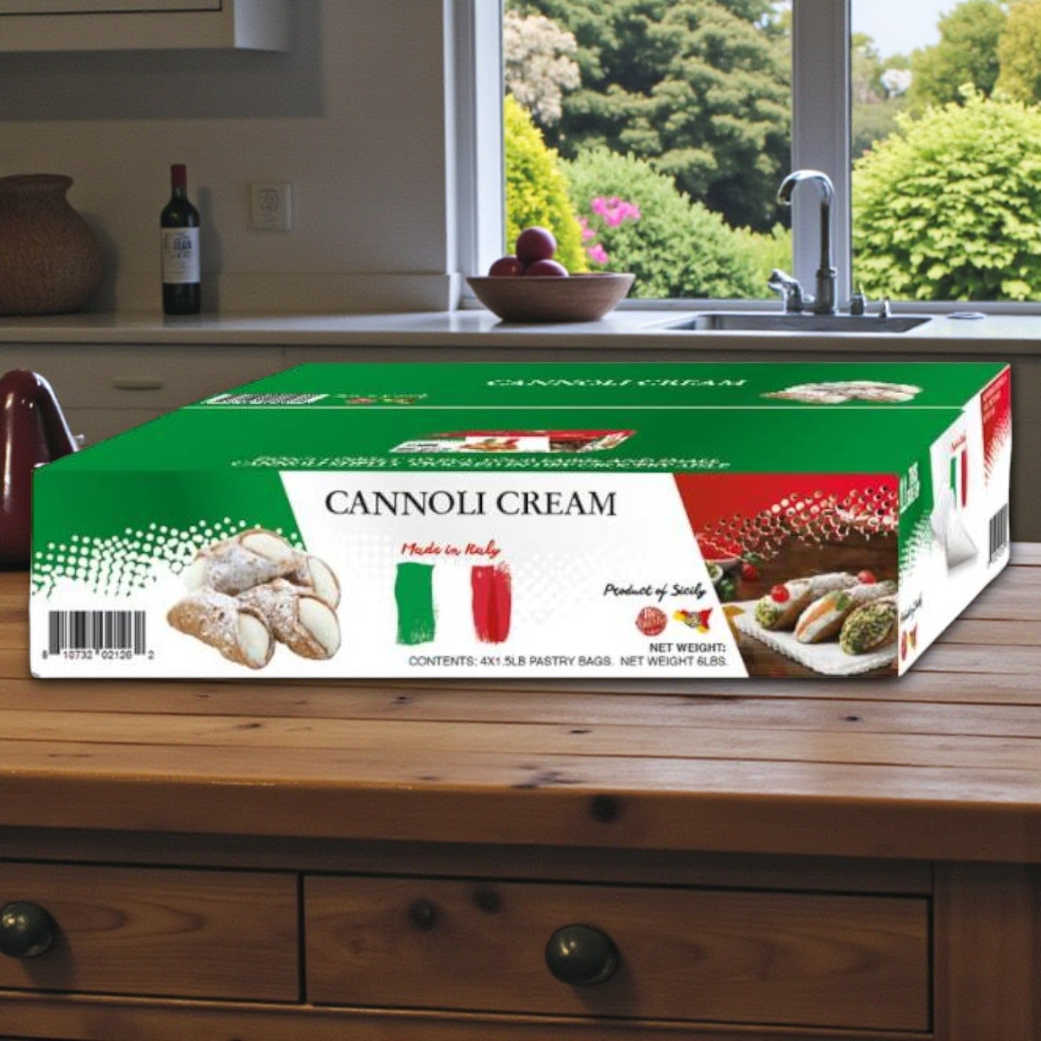 Supremo Italiano Cannoli Cream Bags – 4 x 1.5 lb