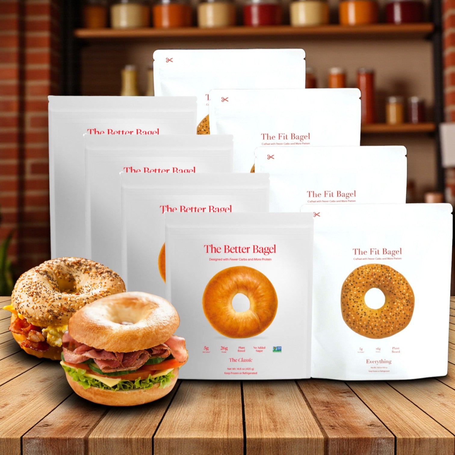 Better Classic Fit Everything Bagels 32 Ct | Easy Lunches
