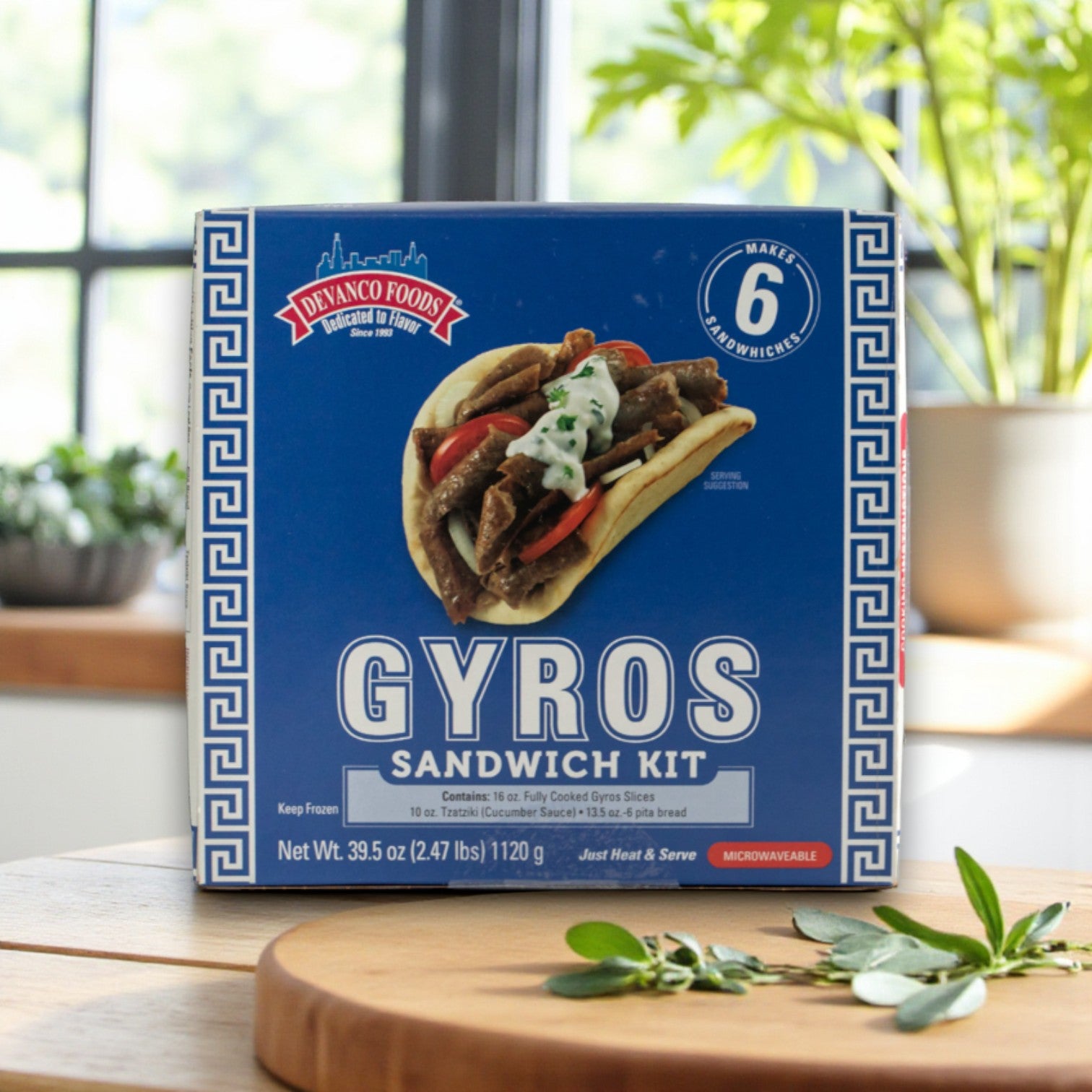 Devanco Foods – 6 Pack Gyro Kit, 2.47 lb (3 Packs)