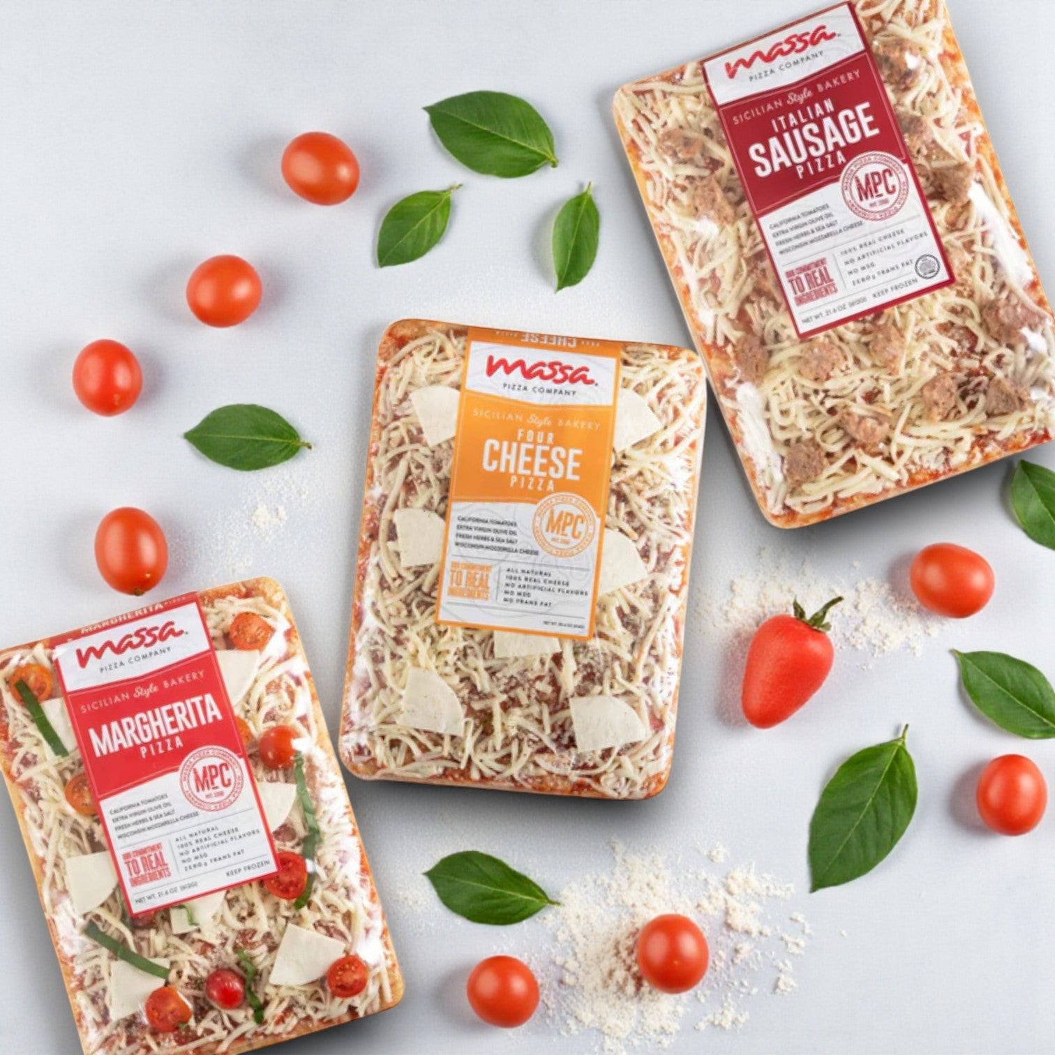 (3-Pack) Massa Pizza Co. Top Selling Pizza Combo