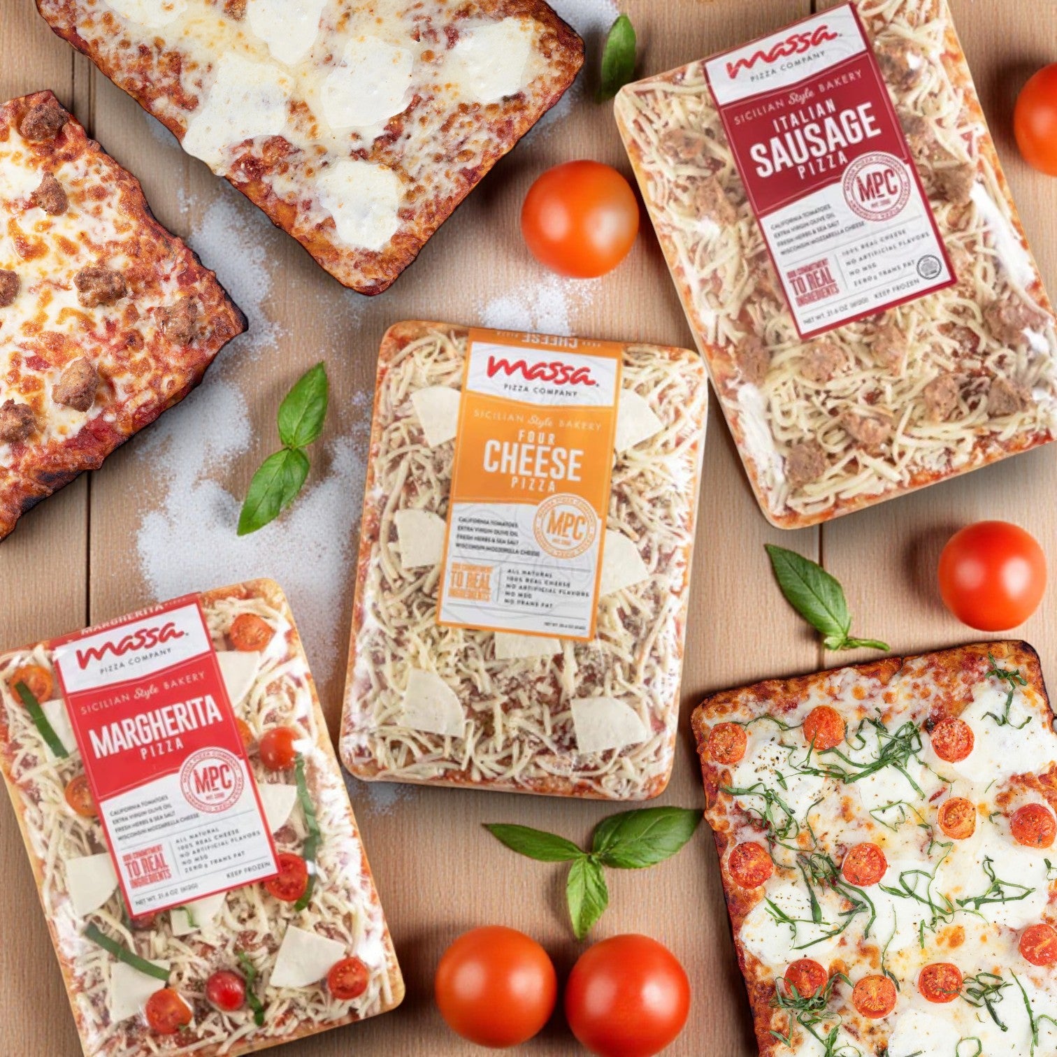 (3-Pack) Massa Pizza Co. Top Selling Pizza Combo