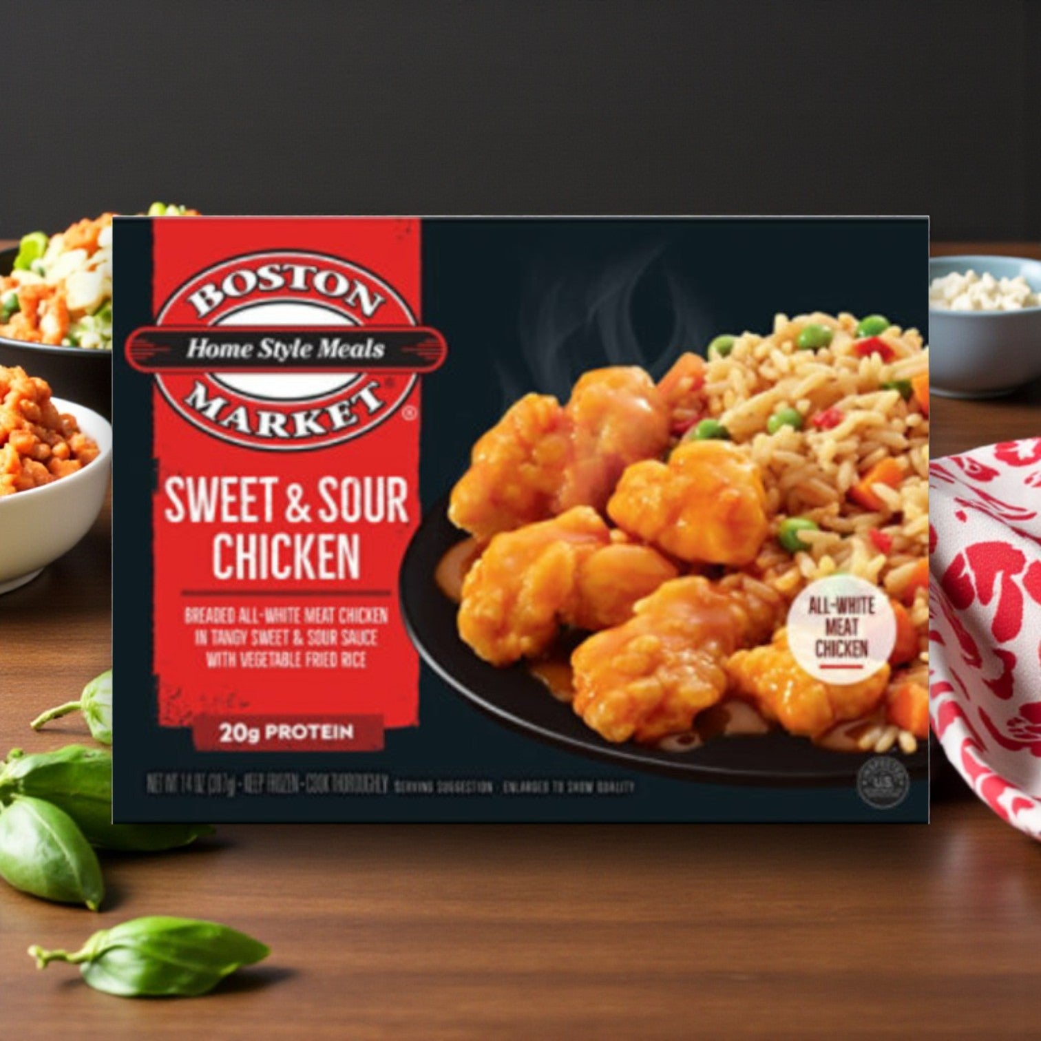 Boston Market Frozen Meal Variety Pack – 5 Homestyle Favorites