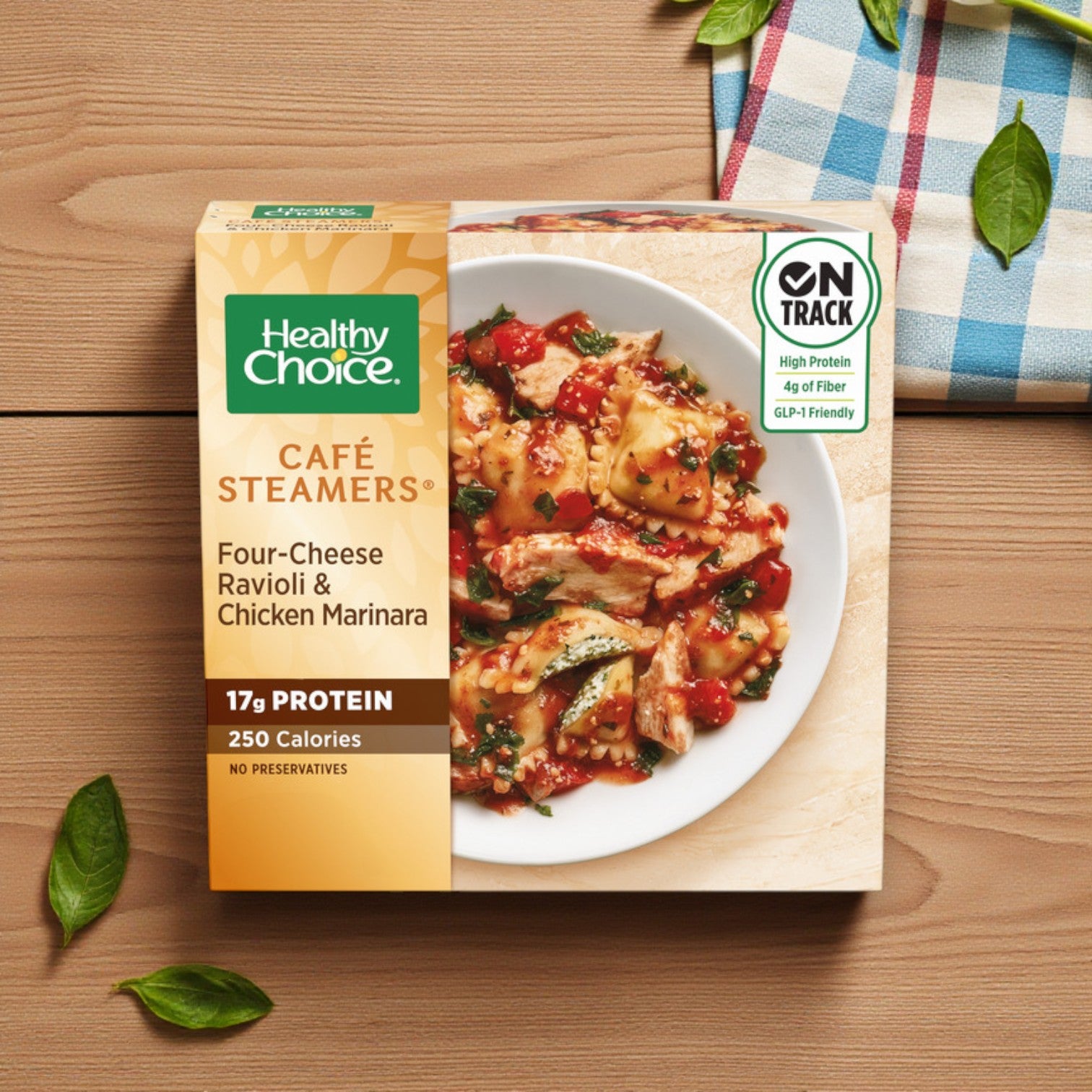 Healthy Choice Café Steamers Variety Pack – 5 Delicious Frozen Meals