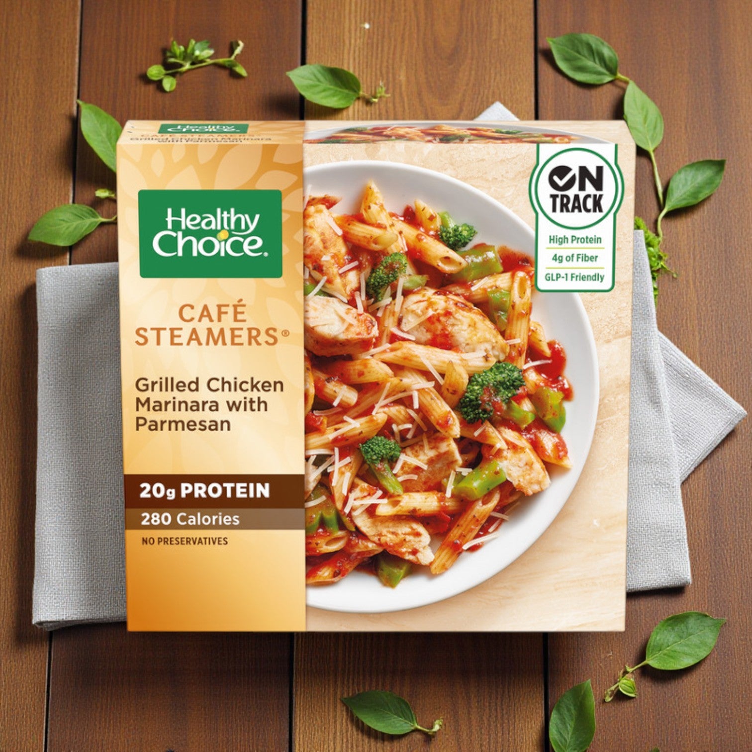 Healthy Choice Café Steamers Variety Pack – 5 Delicious Frozen Meals