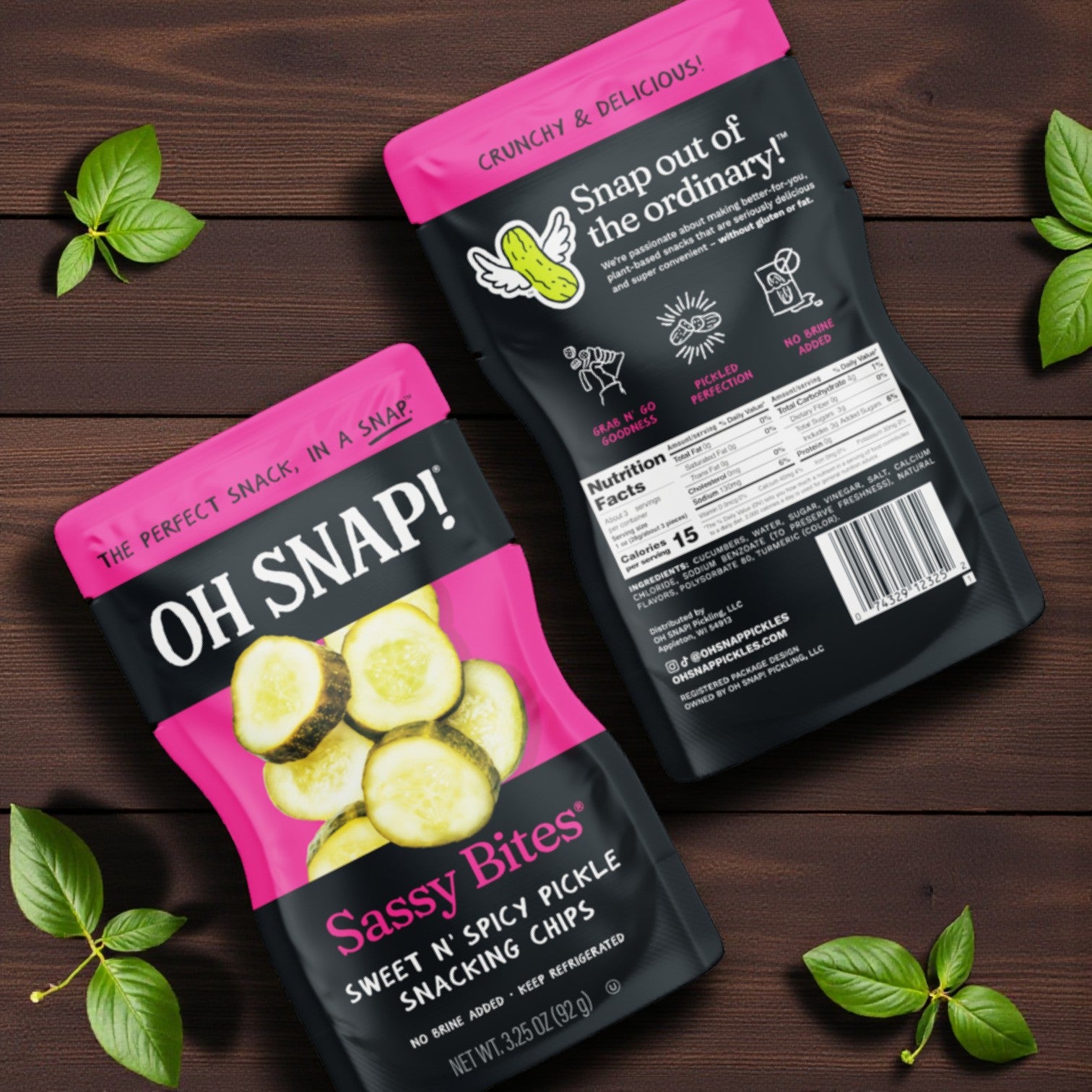 OH SNAP! Pickle Bites Variety Pack – 9 Total Packs