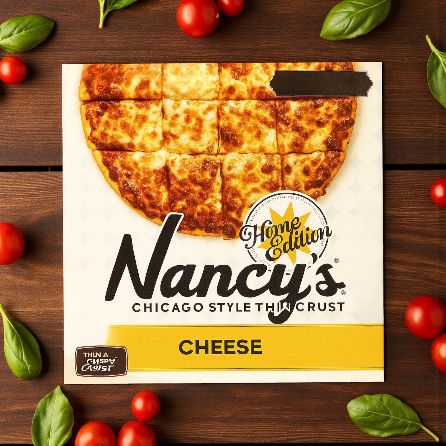 Nancy’s Pizza- Home Edition Chicago Style Thin Crust Cheese Pizza – 16.26 oz