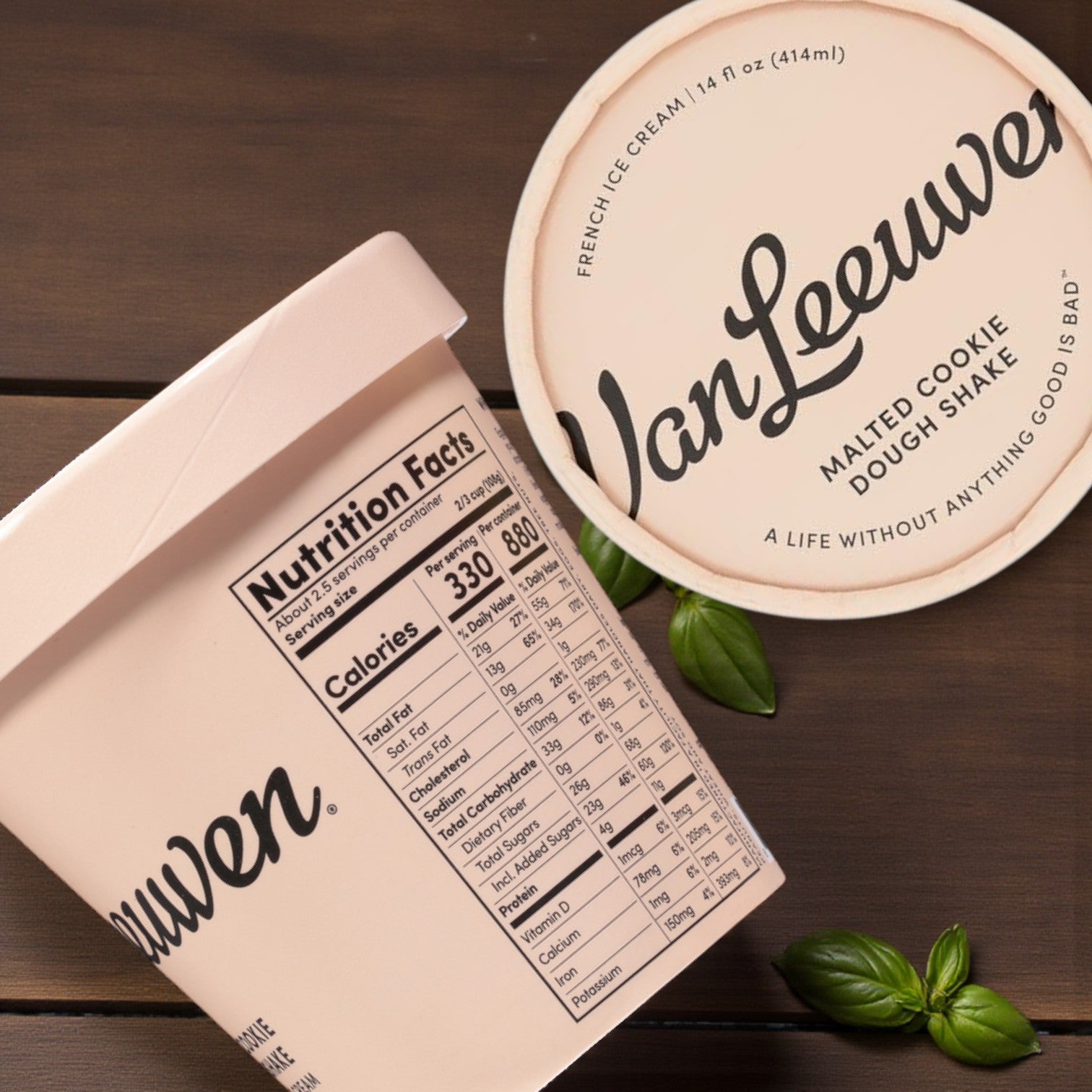 Van Leeuwen French Ice Cream Combo Pack β 6 Flavors, 14 fl oz Each