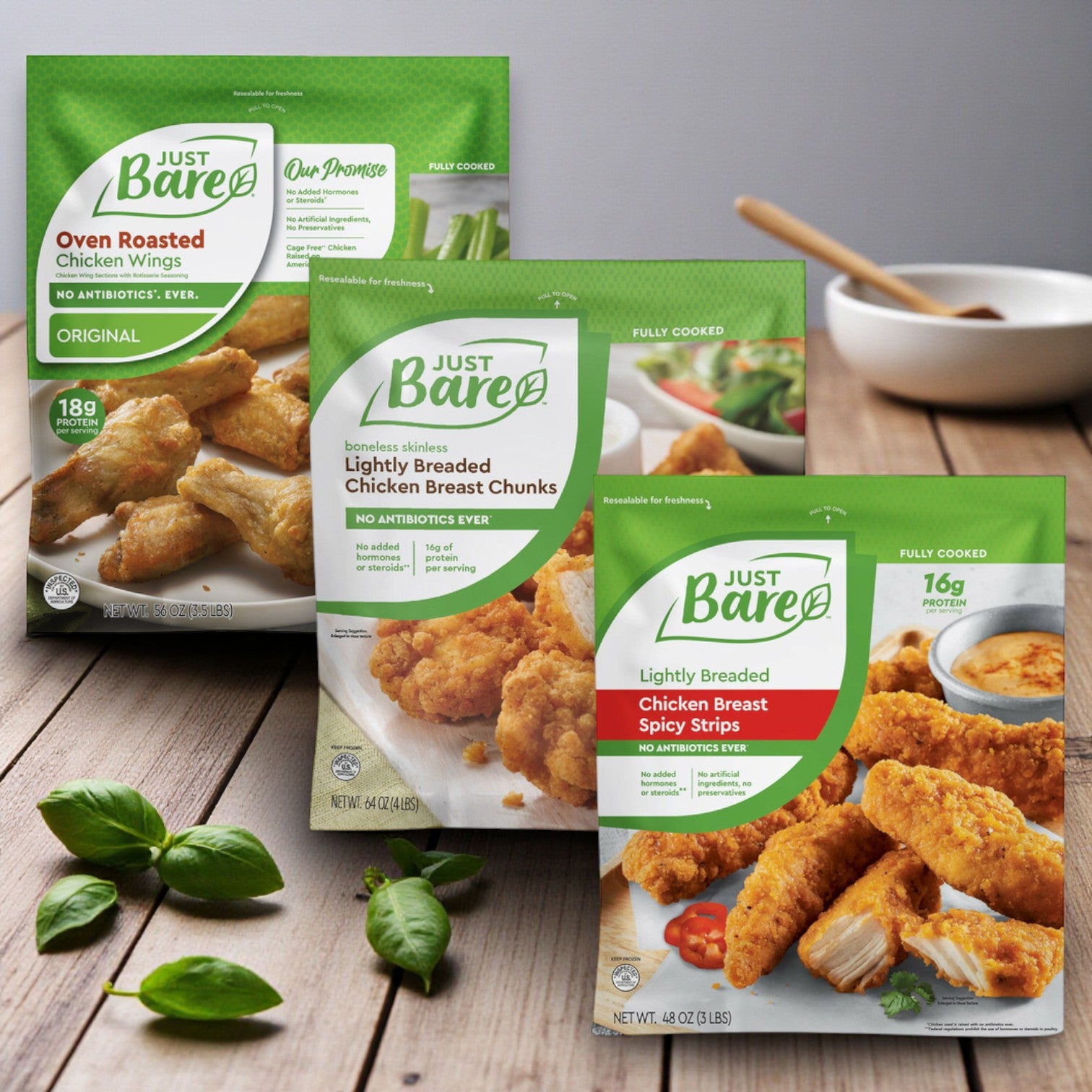Just Bare Chicken Combo Pack – 3 Favorites!