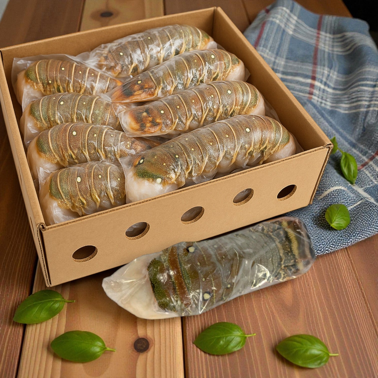 Pride Lobster – Warm Water Lobster Tails, 9 oz (1/10 lb Case)