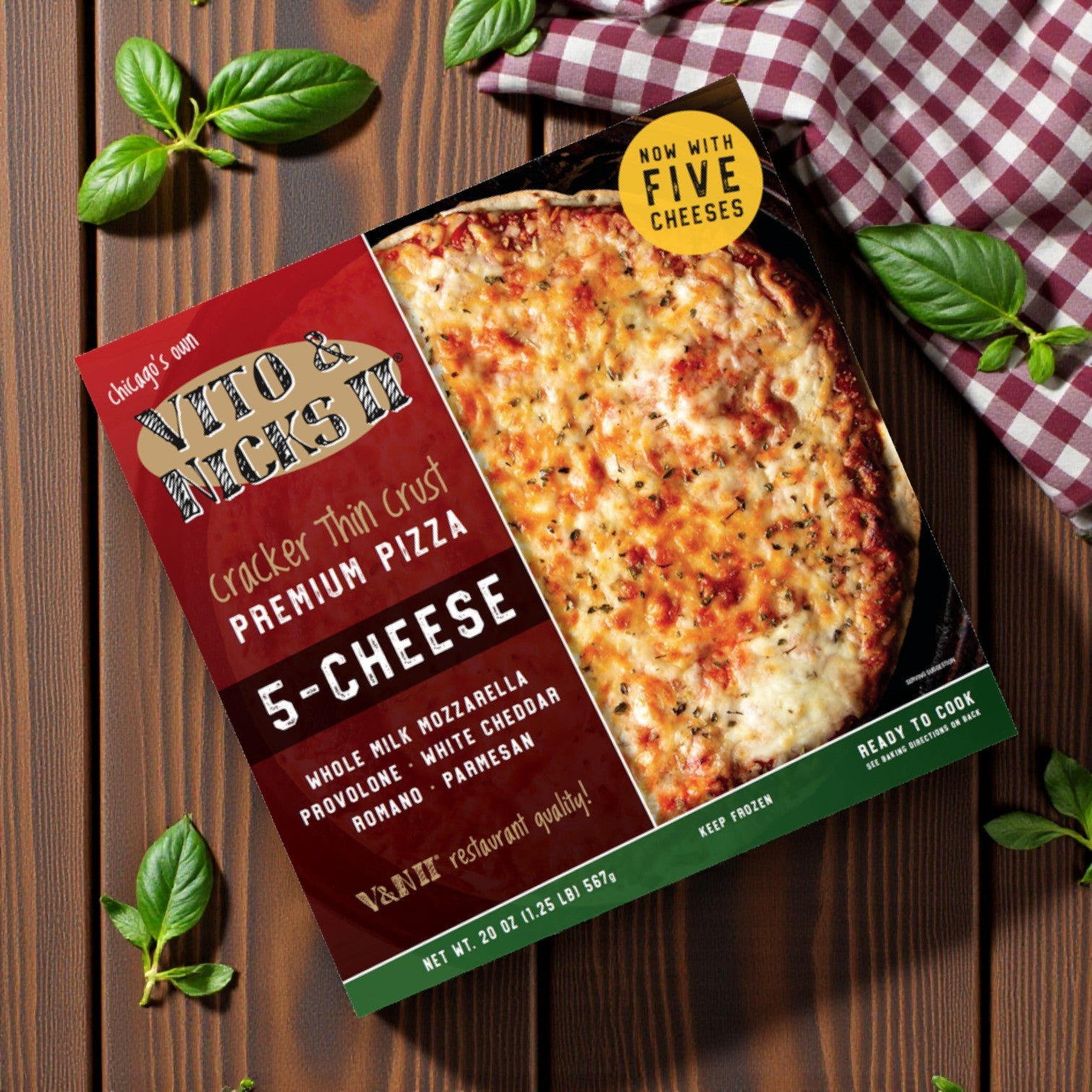 Vito & Nick’s II Cracker Thin Crust Pizza Variety Combo
