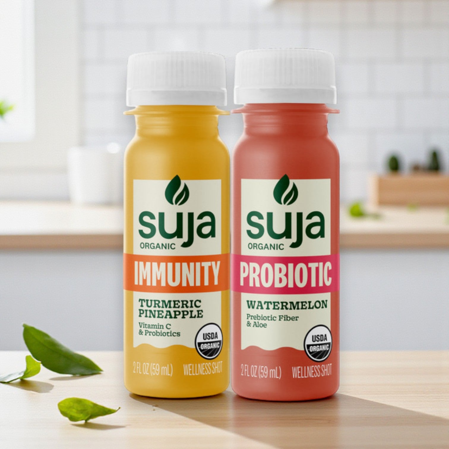 Suja Organic Wellness Shot Variety Combo – 6 Count (2 fl oz Each)