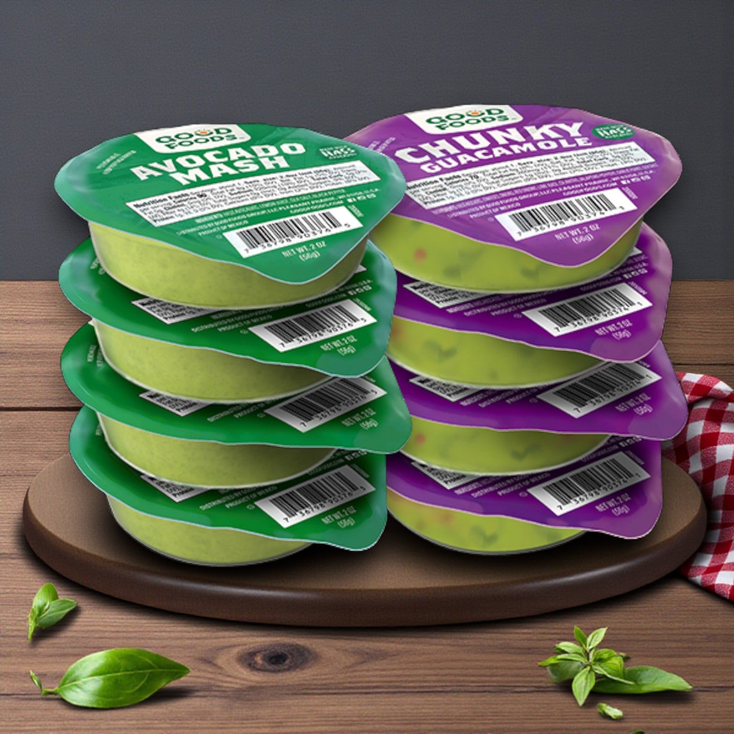 Good Foods Avocado Duo Snack Pack – 8 Total Cups