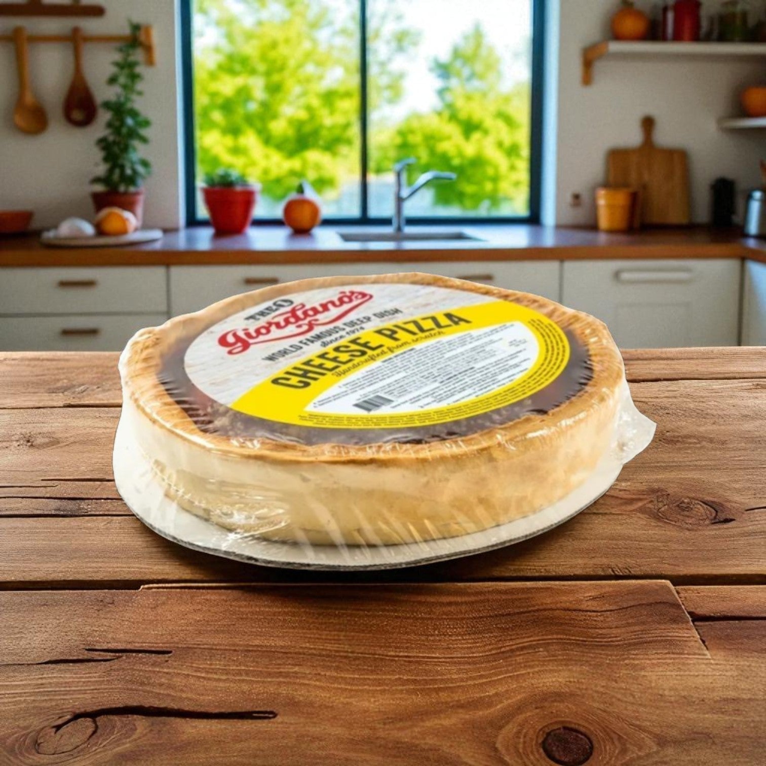 Chicago's 2 Pack Combo! Giordano's Stuffed Cheese Pizza and Garrett Popcorn Mix!