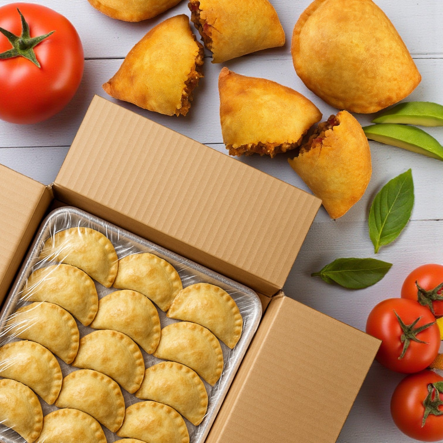 Sysco Imperial Beef Empanadas –4 (25 Count Bags) 100 Total Count Per Case