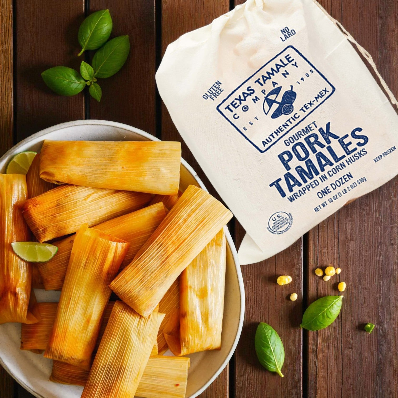Texas Tamale Company – 5-Flavor Tamale Variety Pack (5 x 12 Count)