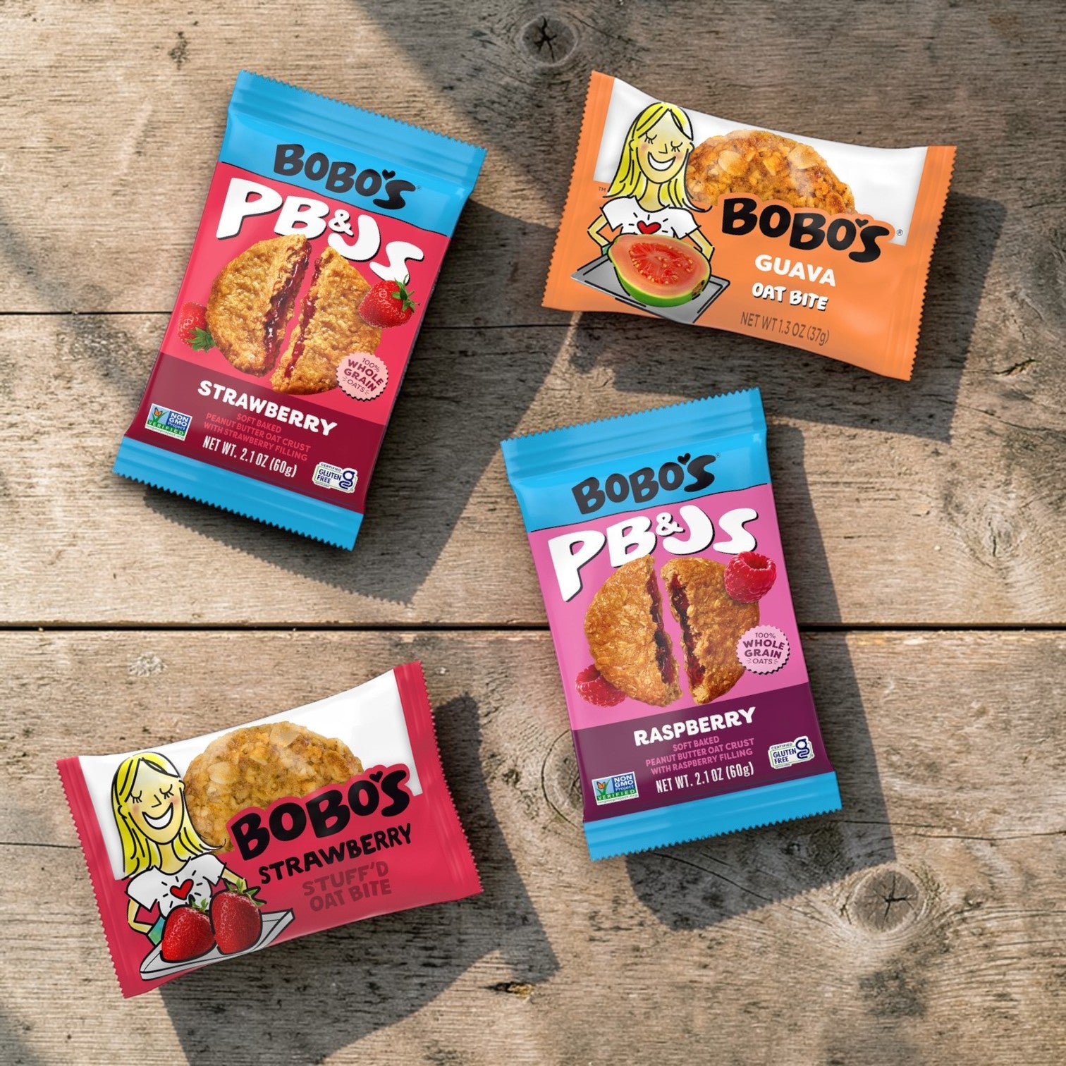 Bobo’s Ultimate Snack Combo – Oat Bites & PB&J Bars Variety Pack (44 Count Total)