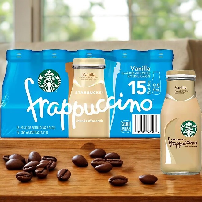 Starbucks Frappuccino Vanilla Coffee- 15ct- 1 Case