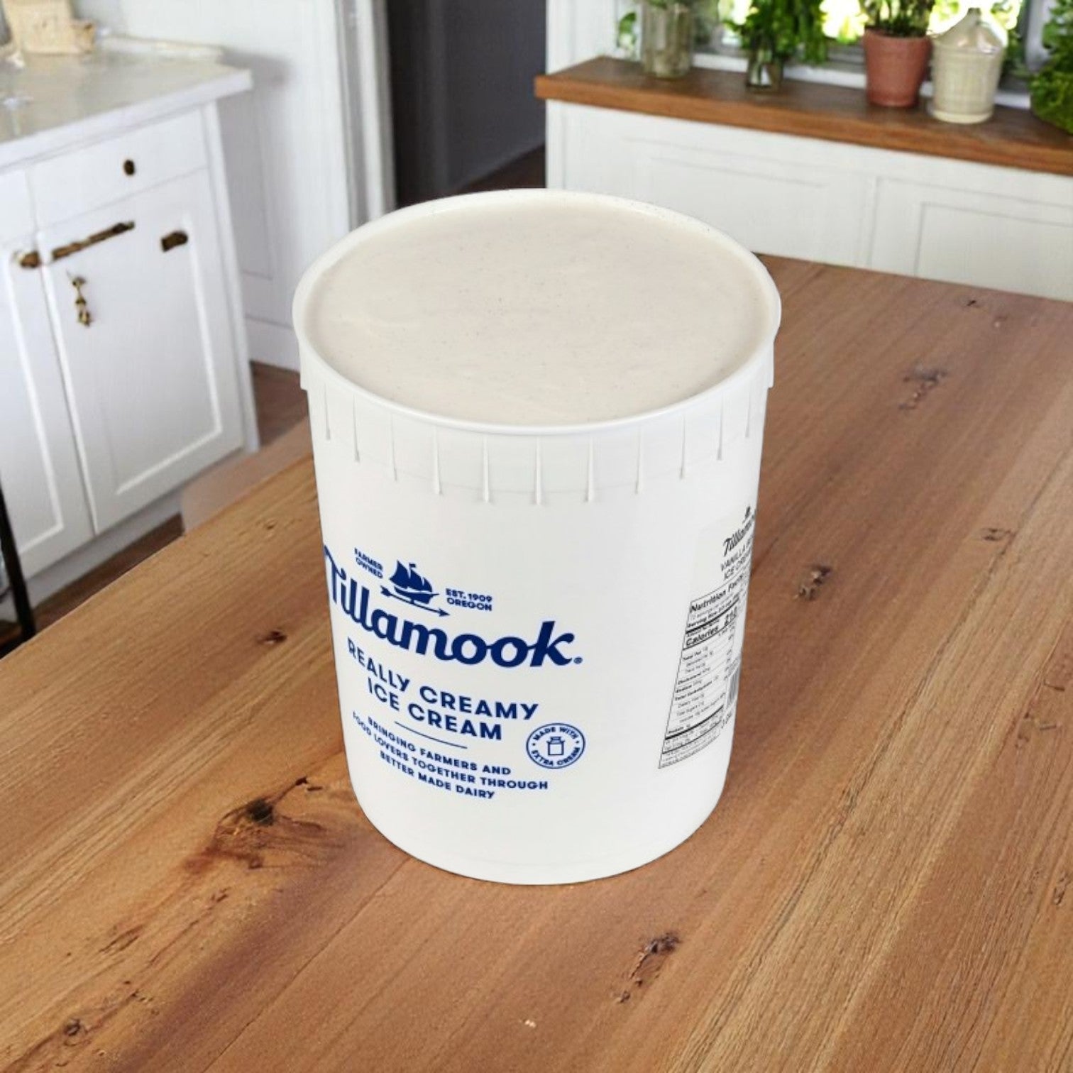 Tillamook Vanilla Bean Ice Cream, 3 Gallon Tub- Please Note: This item requires an additional 2–3 business days for processing before it ships. If your order is time-sensitive, please plan accordingly